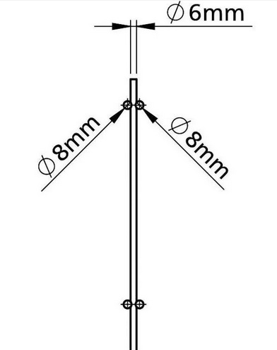Kiinteä aitaelementti 868