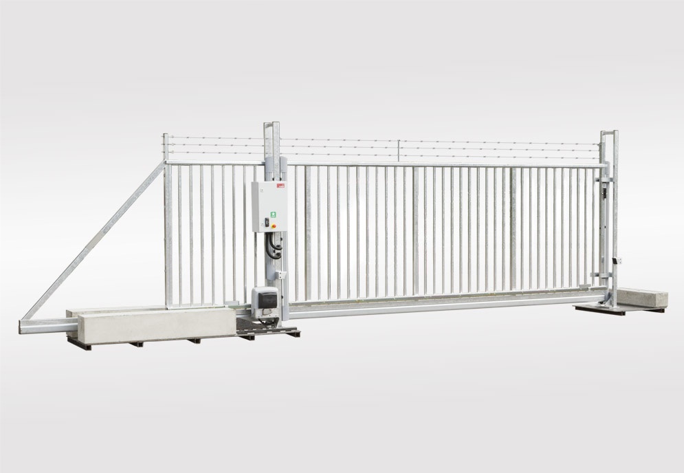 Työmaa liukuportti 6m