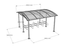 Polkupyöräkatos P3.4 (3.4) 4 m 20 pp